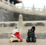 Seven Season Forbidden City Royal Cat Ming Dynasty Imperial Agent Miniature Figurine