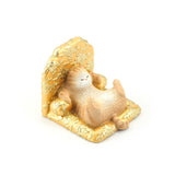 Seven Season Forbidden City Royal Cat Sitting in Dragon Throne Smart Phone Stand