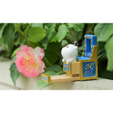 Seven Season Forbidden City Royal Cat Sitting in Lacquered Dresser Smart Phone Stand