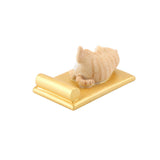 Seven Season Forbidden City Royal Cat Sleeping in Imperial Bed Smart Phone Stand