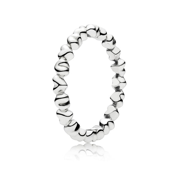 Forever Love Stackable Heart Ring Seven Season