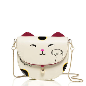 Hello Tokyo Lucky Cat Magnolia Crossbody Bag