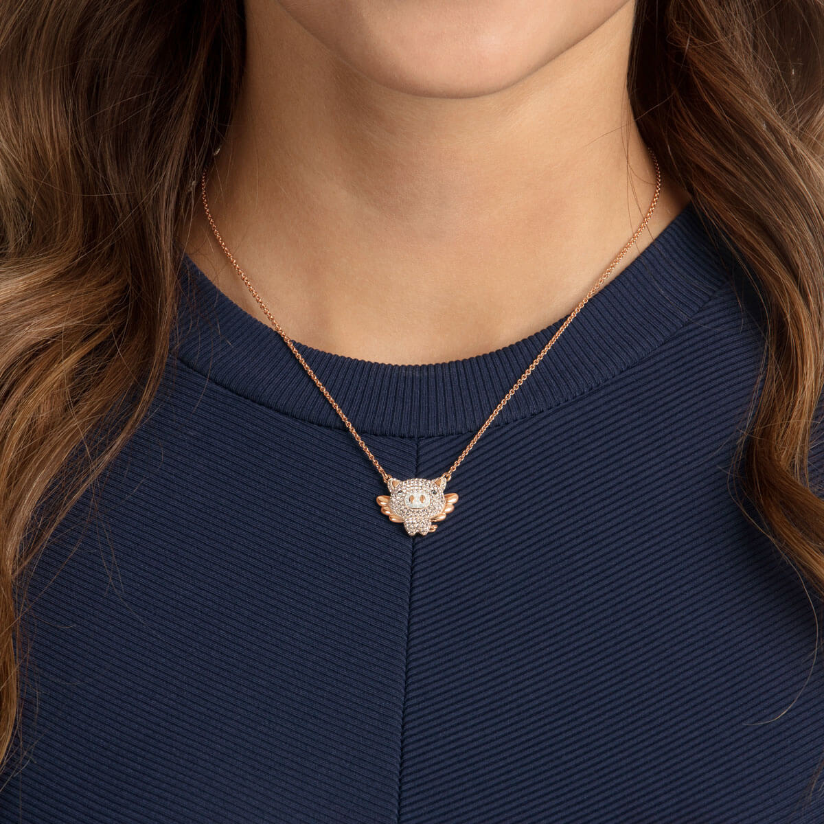 Swarovski cheap pig necklace