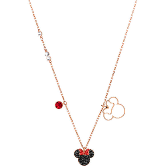 MINNIE MOUSE Necklace NEW Disney Pink Bow Valentine Sweetheart Mickey (B) |  eBay