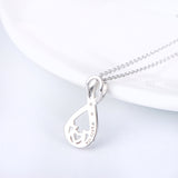 Seven Season Mom’s Love Infinity Mom Pendant Necklace