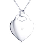 Seven Season Mom’s Love Mom Heart Charm Pendant Necklace