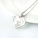 Seven Season Mom’s Love Mom and Baby Love at First Touch Pendant Necklace
