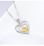 Seven Season Mom’s Love Nestle in Mom’s Hug Pendant Necklace