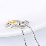 Seven Season Mom’s Love Nestle in Mom’s Hug Pendant Necklace