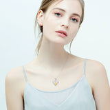 Seven Season Mom’s Love Nestle in Mom’s Hug Pendant Necklace