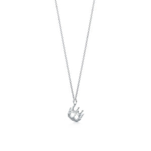 Seven Season Princess Crown Pendant Necklace