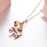 Seven Season Puppy Wang Wang Labrador Eve Pendant Necklace