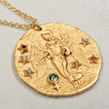 Seven Season Selection Constellation Virgo Zodiac Sign Pendant Necklace