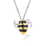 Seven Season Shine Lovely Bee Pendant Necklace