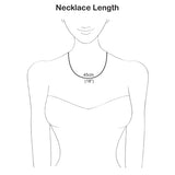 Seven Season Silver Branch Chain Necklace