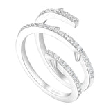 Seven Season Sleeping Castle Brambles Coil Ring HEFANG Jewelry
