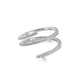 Seven Season Sleeping Castle Brambles Coil Ring HEFANG Jewelry