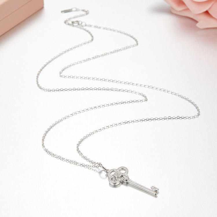 Key to happiness necklace hot sale