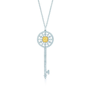 Unlock Happiness Star Key Pendant Necklace