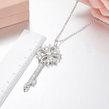 Seven Season Unlock Happiness Victoria Key Pendant Necklace 