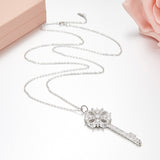 Seven Season Unlock Happiness Victoria Key Pendant Necklace