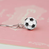 Seven Season World Cup Soccer Ball Pendant Necklace