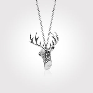 Seven Season Zoo Reindeer Antler 3D-Printed Pendant Necklace