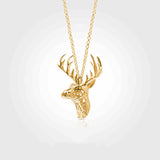 Seven Season Zoo Reindeer Antler 3D-Printed Pendant Necklace