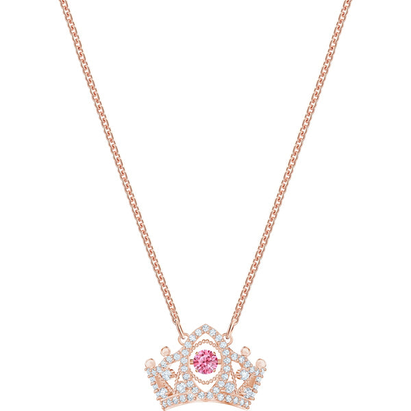 Bee A Queen Red Rose-Gold Tone Plated Pendant Necklace - Seven Season
