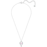 Swarovski Into the Sky Multi-Colored Rhodium Plated Pendant Necklace-Seven Season