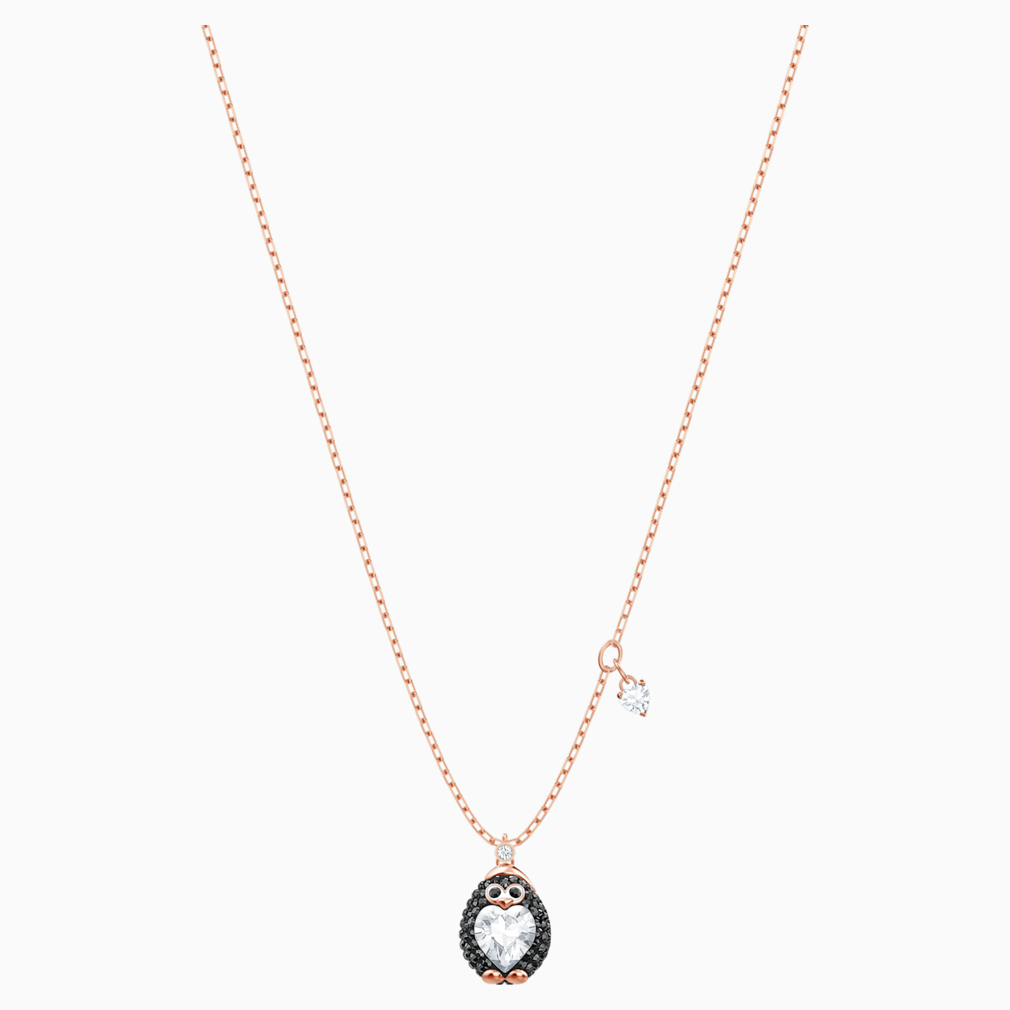 Penguin necklace shop swarovski