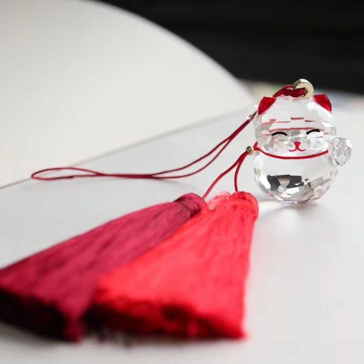Swarovski lucky online cat necklace