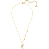 Swarovski No Regrets Ice Cream Multi-Colored Gold Plating Pendant Necklace-Seven Season