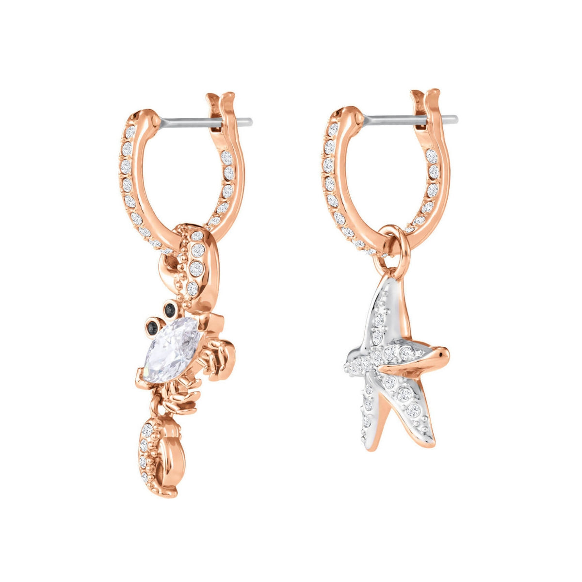 Swarovski ocean earrings on sale