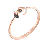 Swarovski Prosperity Multi-Colored Rose-Gold Tone Plated Bangle-Seven Season