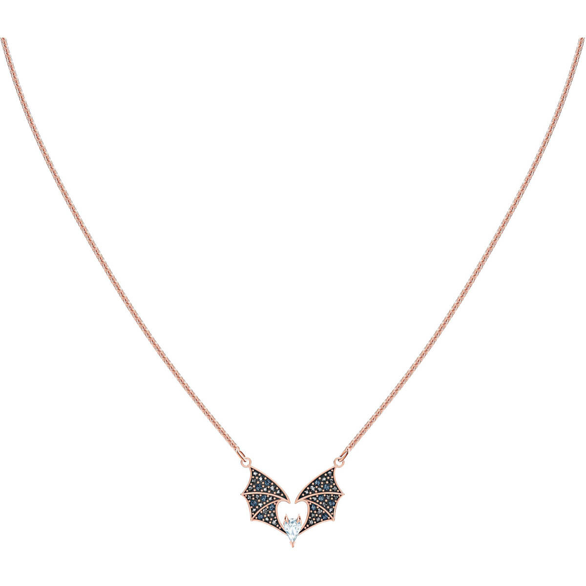 Prosperity Multi-Colored Rose-Gold Tone Plated Necklace
