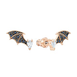 Swarovski Prosperity Multi-Colored Rose-Gold Tone Plated Pierced Stud Earrings-Seven Season