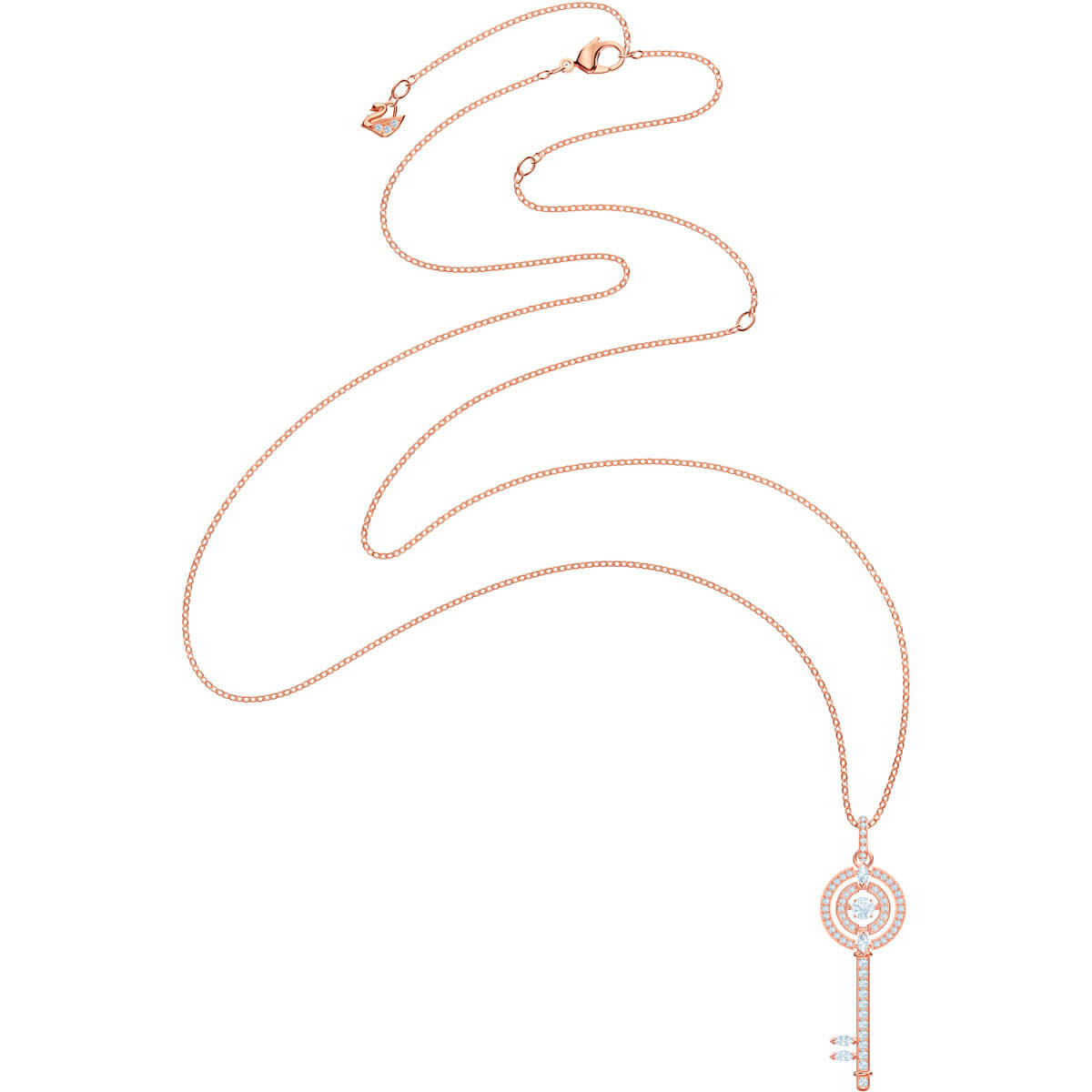 Swarovski sparkling dance key pendant discount