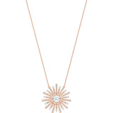 Swarovski Sunshine Large White Rose Gold Plating Pendant Necklace -Seven Season