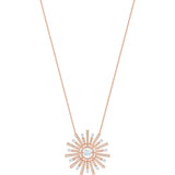 Swarovski Sunshine Large White Rose Gold Plating Pendant Necklace -Seven Season