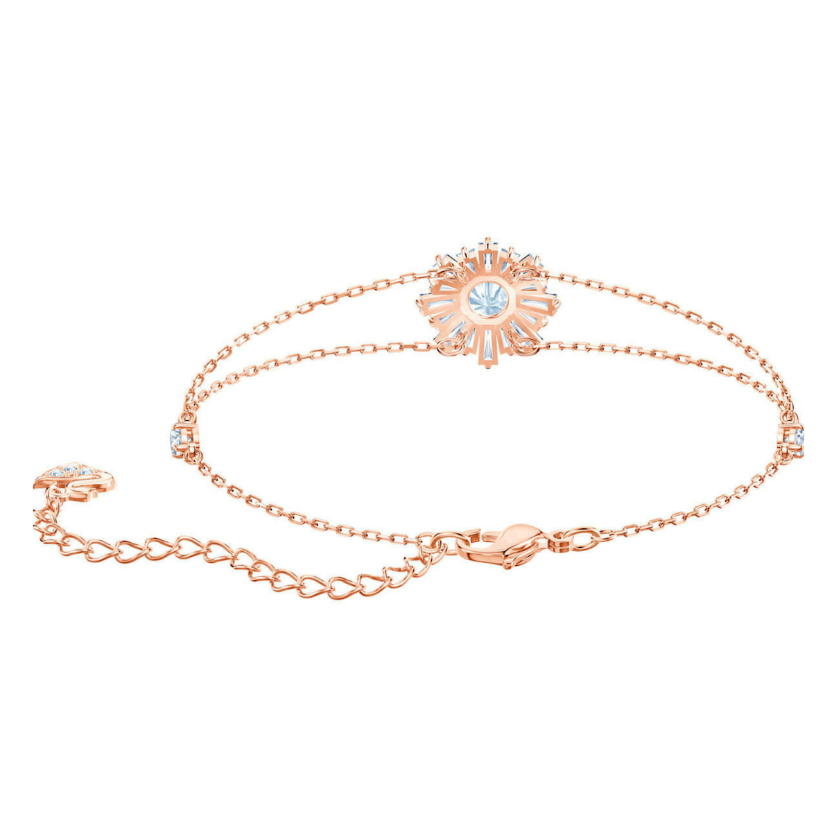 Sunshine Medium White Rose Gold Plating Bracelet