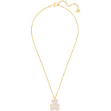 Swarovski Teddy 3D Pink Gold Plating Pendant Necklace -Seven Season