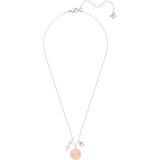 Swarovski Zodiac Sagittarius Pink Rhodium Plated Pendant Necklace-Seven Season