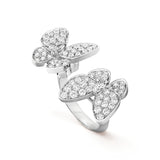 Van Cleef & Arpels Double Butterfly Between the Finger Ring-Seven Season