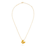 Van Cleef & Arpels Fluttering Butterfly Pendant Necklace-Seven Season