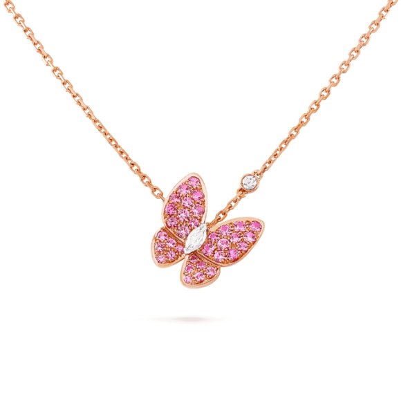 Van Cleef & Arpels Soaring Butterfly Pendant Necklace-Seven Season