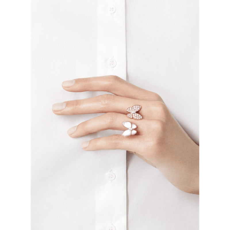 Between the finger rings 2025