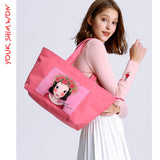 Youk Shim Won Gia Medium Pink Tote Bag-Seven Season