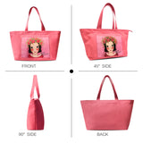 Youk Shim Won Gia Medium Pink Tote Bag-Seven Season