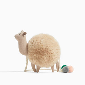 Zara Furry Llama Bag-Seven Season